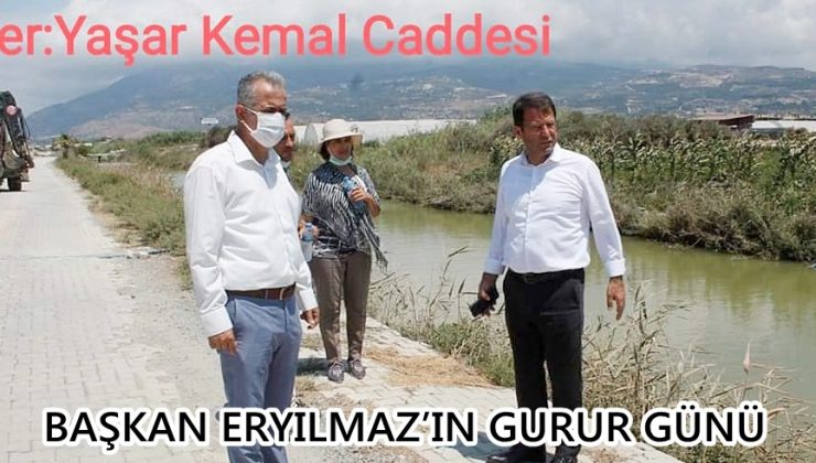 Başkan Eryılmaz’ın gurur günü