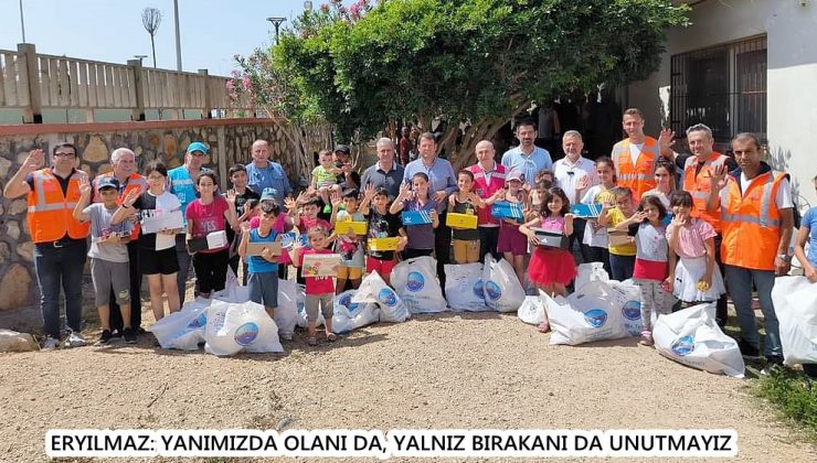 ERYILMAZ: YANIMIZDA OLANI DA, YALNIZ BIRAKANI DA UNUTMAYIZ