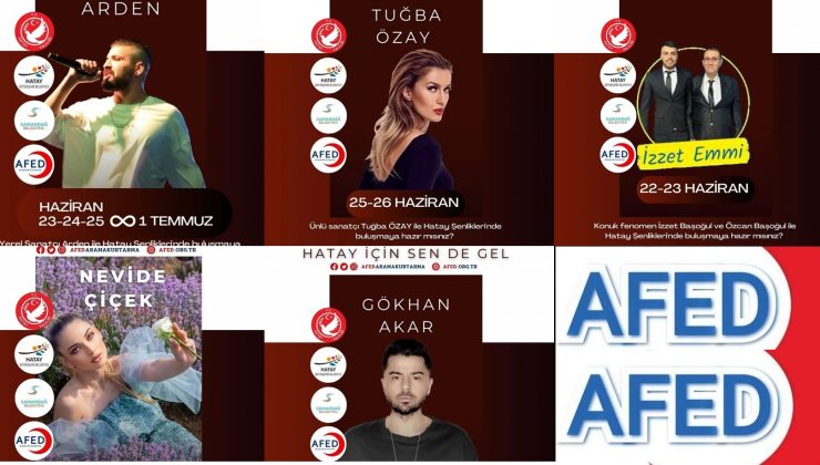 AFED’TEN MUHTEŞEM FESTİVAL