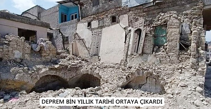 Deprem bin yıllık tarihi ortaya çıkardı