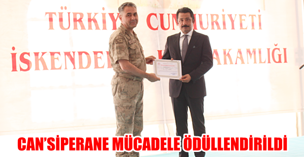 CAN’SİPERANE MÜCADELE ÖDÜLLENDİRİLDİ