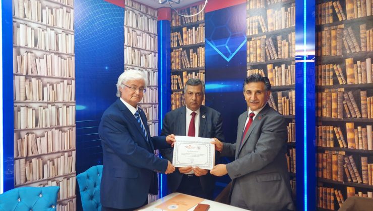Uluslararası Gazeteciler Cemiyeti UGC’den World Türk Tv‘ye ziyaret