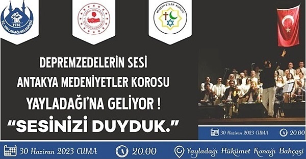 BAŞKAN YALÇIN’DAN KONSERE DAVET