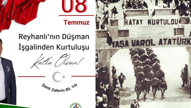 BAŞKAN HACIOĞLU: “ŞANLI ZAFERİN 85. YILI”