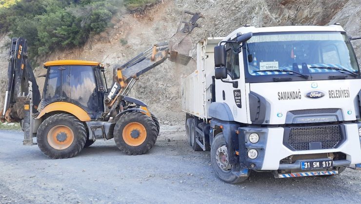 SAMANDAĞ’DA TÜM EKİPLERLE SAHADA