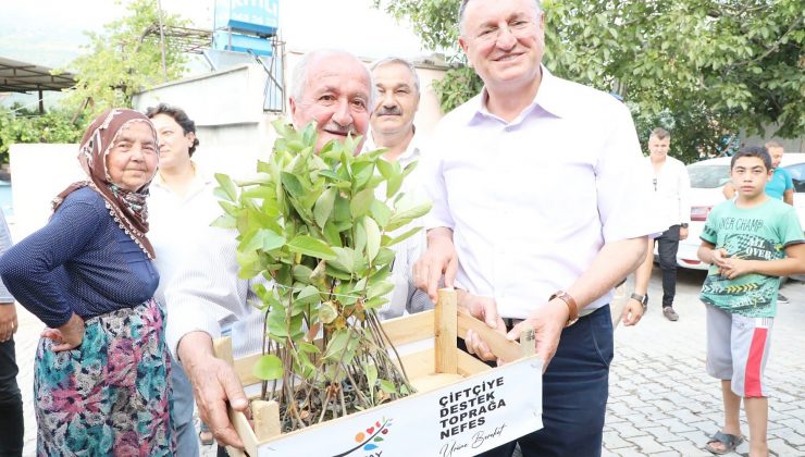 HBB’DEN ÇİFTÇİYE DESTEK TOPRAĞA NEFES