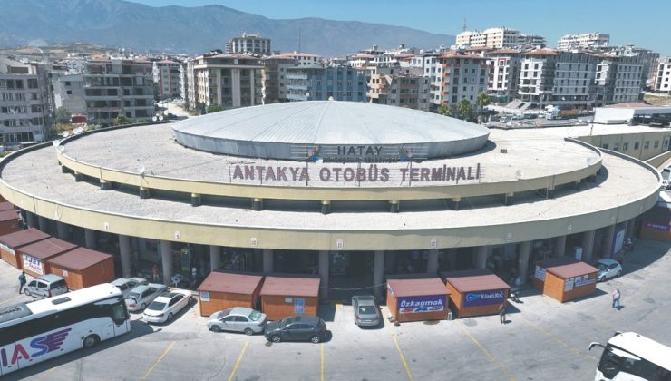 ANTAKYA OTOBÜS TERMİNALİNDE ONARIM GERÇEKLEŞİYOR