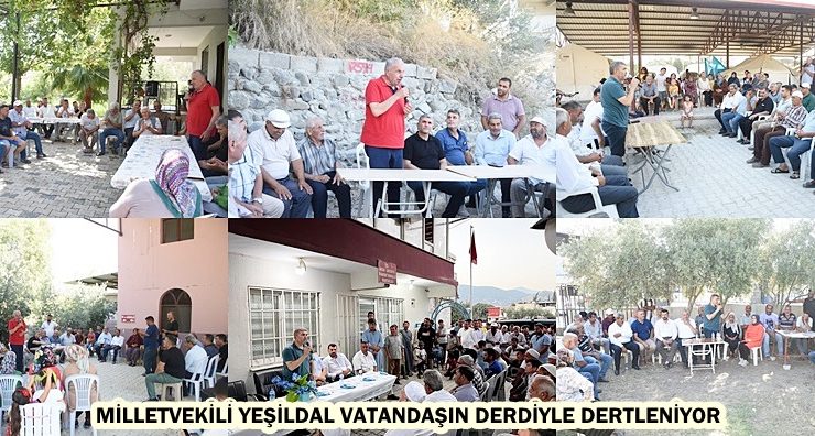 MİLLETVEKİLİ YEŞİLDAL VATANDAŞIN DERDİYLE DERTLENİYOR