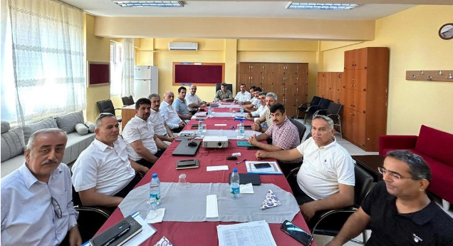 HATAY MEM’DE OKULLARIN ONARIM TOPLANTISI