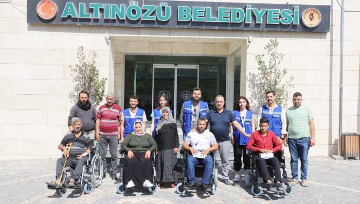 BAŞKAN SARI GÖNÜLLERE DOKUNDU