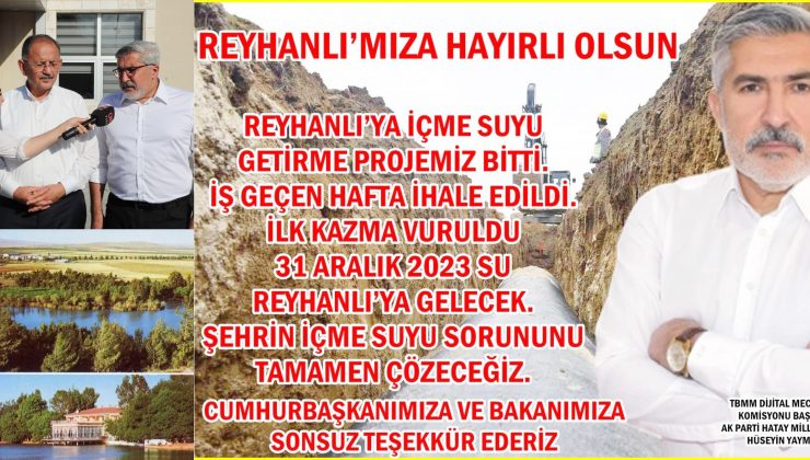 YAYMAN: HBB’NİN YAPMADIĞI BİR İŞİ DAHA BİZ YAPTIK!
