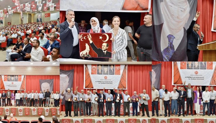 MHP ALTINÖZÜ’NDE ADEM TÜRK GÜVEN TAZELEDİ