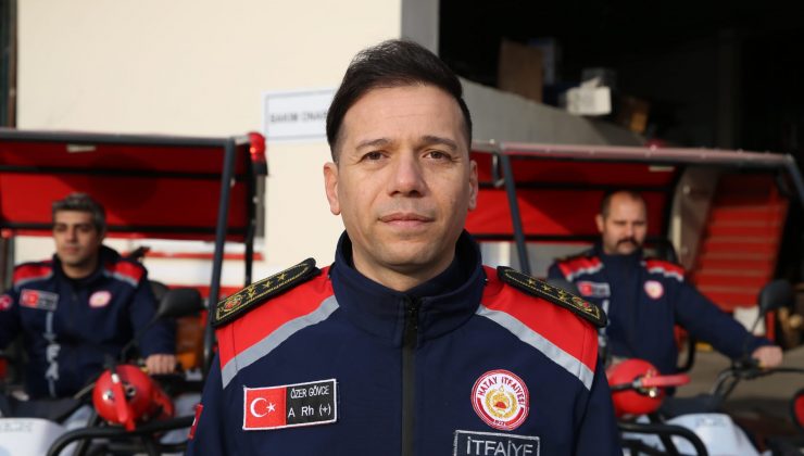 GÖVCE: DEPREMDE 3 BİN 500 HAYAT KURTARDIK