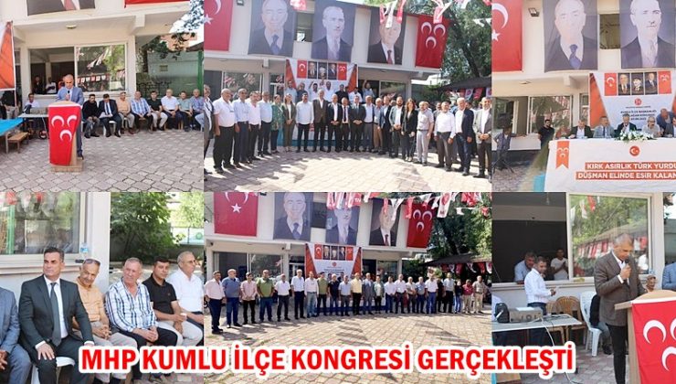 MHP KUMLU İLÇE KONGRESİ GERÇEKLEŞTİ