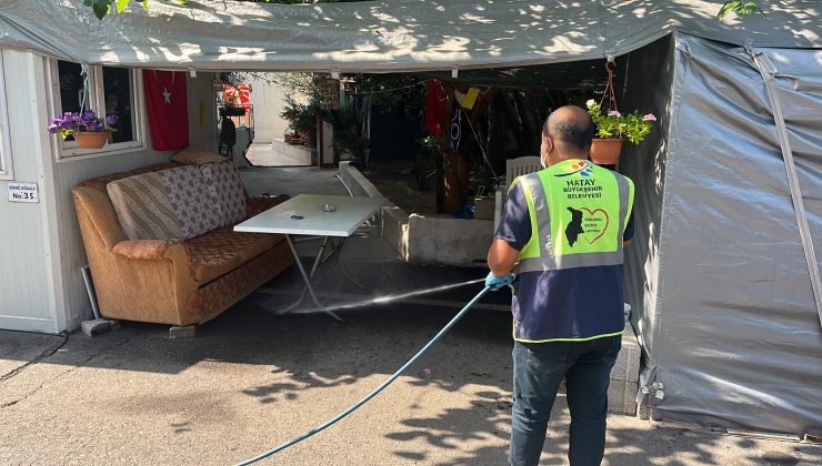 HBB, ŞEHRİN HER NOKTASINDA İLAÇLAMA YAPIYOR
