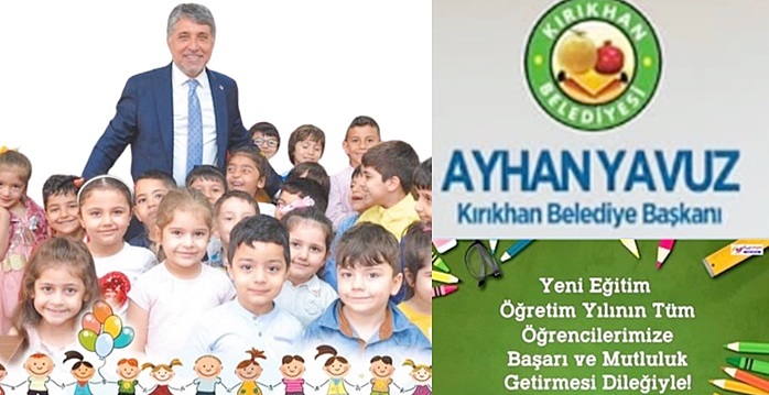 BAŞKAN YAVUZ; “2023-2024 EĞİTİM VE ÖĞRETİM YILI HAYIRLI OLSUN”