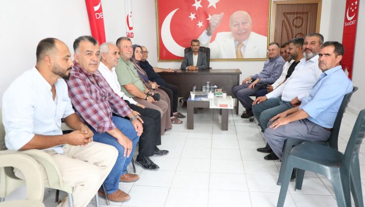 BAŞKAN SAVAŞ’TAN BAŞKAN MAHMUT ŞAN’A TEBRİK ZİYARETİ