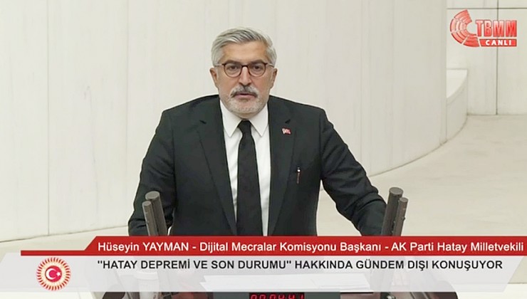 YAYMAN: HATAY’IN VE HATAYLILARIN HİZMETİNDEYİZ
