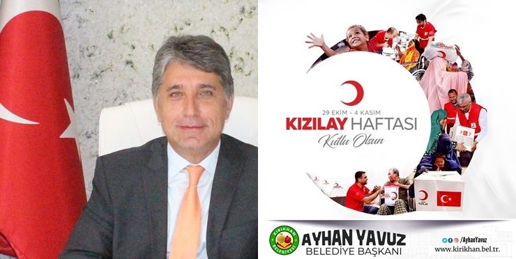 YAVUZ; “TÜRK KIZILAY’I, MİLLETİMİZİN VİCDANINI TEMSİL ETMEKTEDİR”