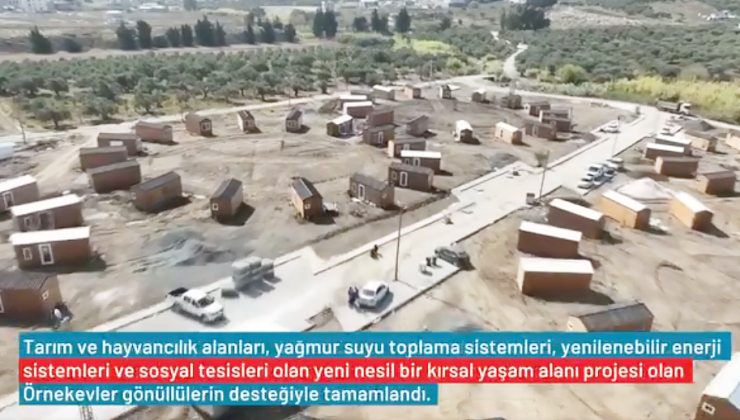 İBB VE HBB’DEN HATAY’A ÖRNEK EV PROJESİ