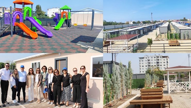 111 KONTEYNER HATAY’DA DEPREMZEDELERE YUVA OLDU