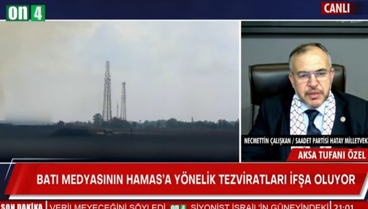 ÇALIŞKAN’DAN, ÖZGÜR FİLİSTİN MİTİNGİNE DAVET