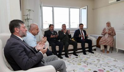 VALİ MASATLI’DAN ŞEHİT AİLESİNE ZİYARET