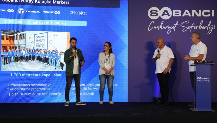 HBB VE SABANCI TOPLULUĞU’NDAN “KULUÇKA MERKEZİ