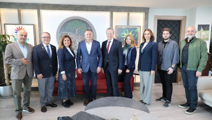 BAŞKAN SAVAŞ, ROTARY HEYETİNİ AĞIRLADI