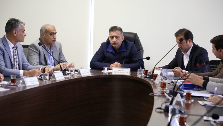 UKOME TOPLANTISI TAZEARSLAN BAŞKANLIĞINDA YAPILDI
