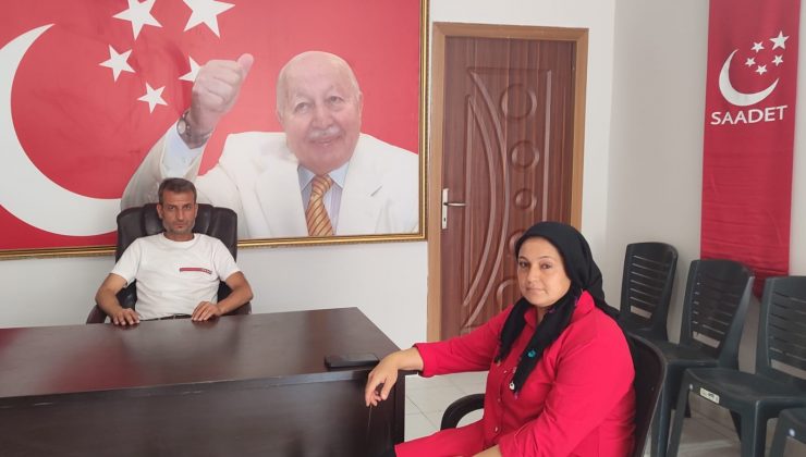 SAADET PARTİSİ ALTINÖZÜ’NDE TEŞKİLATLANMA ÇALIŞMALARI SÜRÜYOR