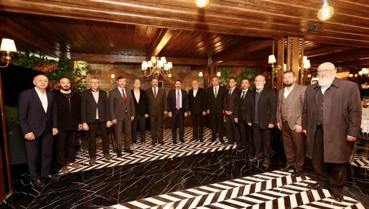 VALİ MASATLI KANAAT ÖNDERLERİNİ AĞIRLADI