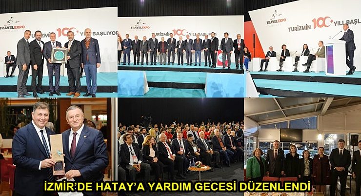 İZMİR’DE HATAYLI DEPREMZEDELERE YARDIM GECESİ DÜZENLENDİ
