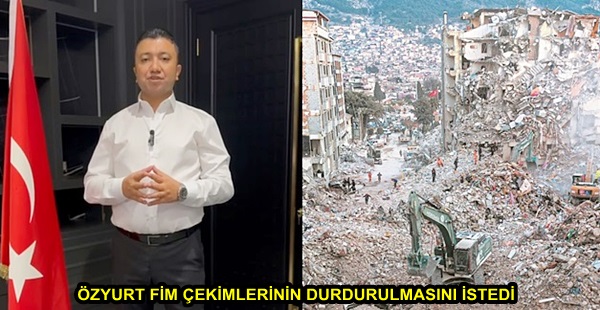 ÖZYURT FİM ÇEKİMLERİNİN DURDURULMASINI İSTEDİ