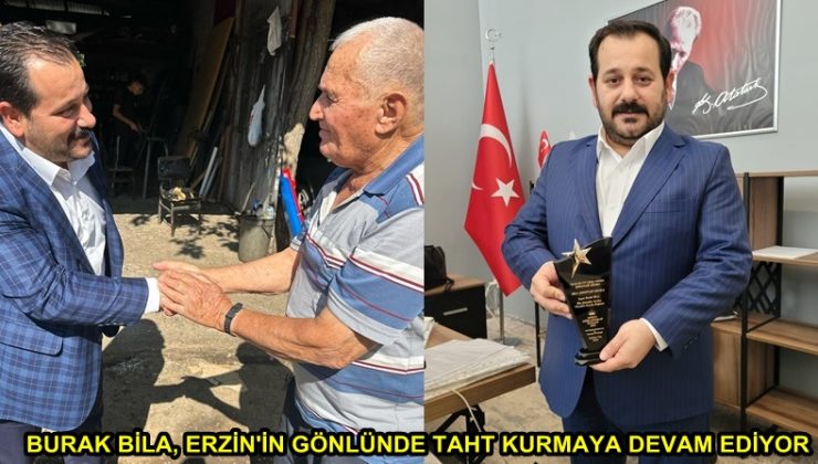 BURAK BİLA, ERZİN’İN GÖNLÜNDE TAHT KURMAYA DEVAM EDİYOR