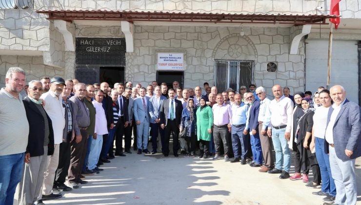 VALİ MASATLI ANTAKYALI MUHTARLARLA BULUŞTU