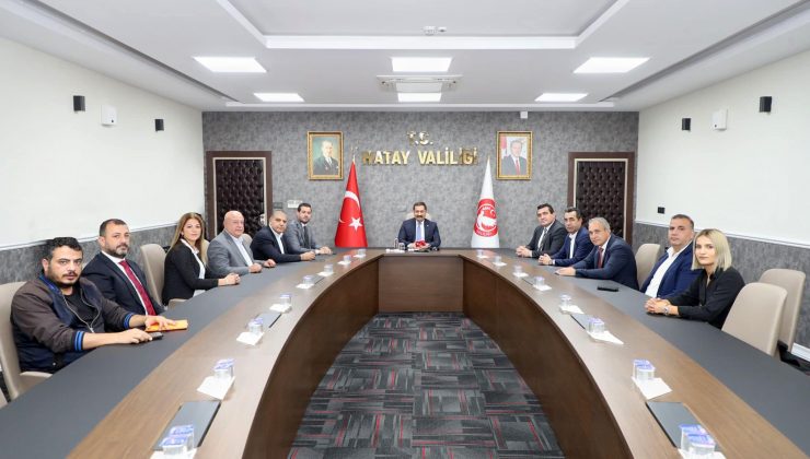 VALİ MASATLI CHP HEYETİNİ KABUL ETTİ
