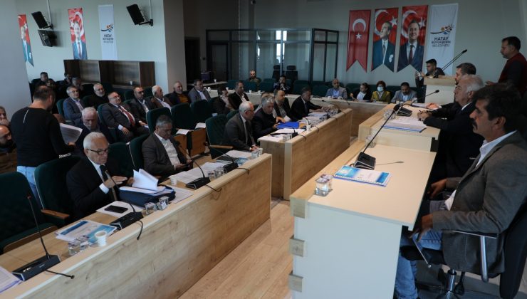 HATAY BÜYÜKŞEHİR MECLİSİ KASIM AYI 2. BİRLEŞİMİ YAPILDI