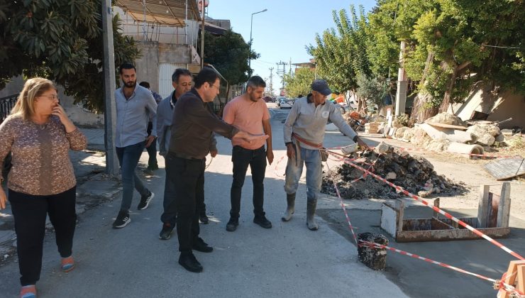 ERYILMAZ “MAĞARACIK MAHALLEMİZİN SORUNLARINI GİDERİYORUZ”