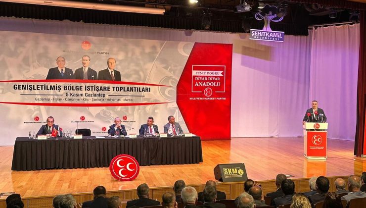 MHP HATAY TEŞKİLATI GAZİANTEP’E AKIN ETTİ