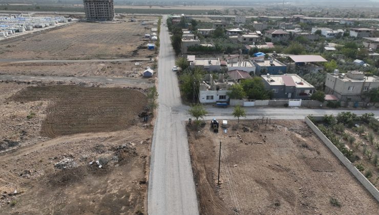HBB’DEN HASSA’DA 8 MAHALLEYE SATHİ KAPLAMA