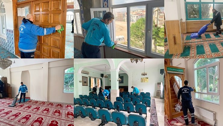 ANTAKYA BELEDİYESİ İBADETHANELERİ TERTEMİZ YAPTI