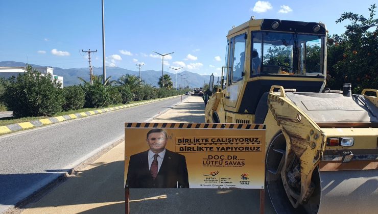 HANİFİ SOYLU BULVARI’NDA BETON ASFALT ÇALIŞMALARI BAŞLADI