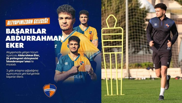 ABDURRAHMAN EKER İSKENDERUNSPOR FK’DA