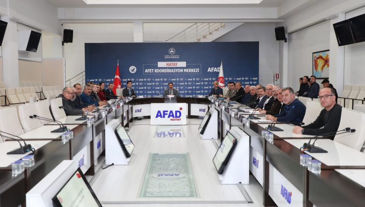 VALİ MASATLI HATAY’IN BEKASI İÇİN ÇALIŞIYOR