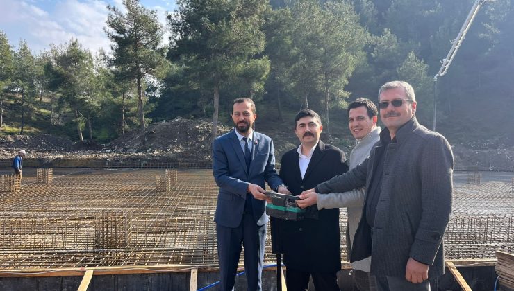 CEM EREN ANADOLU LİSESİ TEMELİ ATILDI