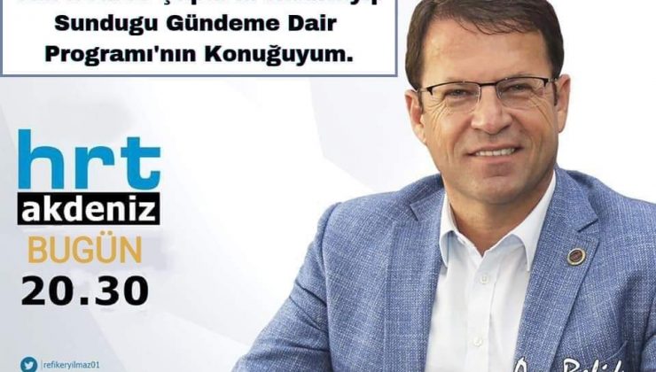 BAŞKAN ERYILMAZ GÜNDEME DAİR ÖNEMLİ AÇIKLAMALARDA BULUNACAK