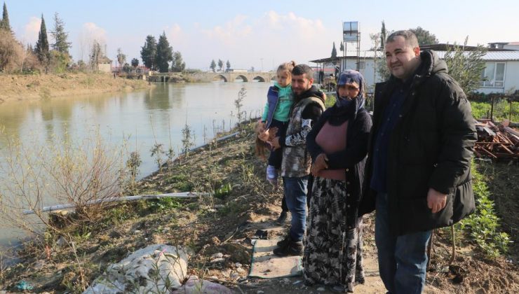 Depremde Asi Nehri evini yutmuştu, o gece yaşadıklarını korku içerisinde anlattı