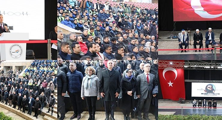 HBB’NİN ANMA TÖRENİNDE GÖZYAŞLARI SEL OLDU
