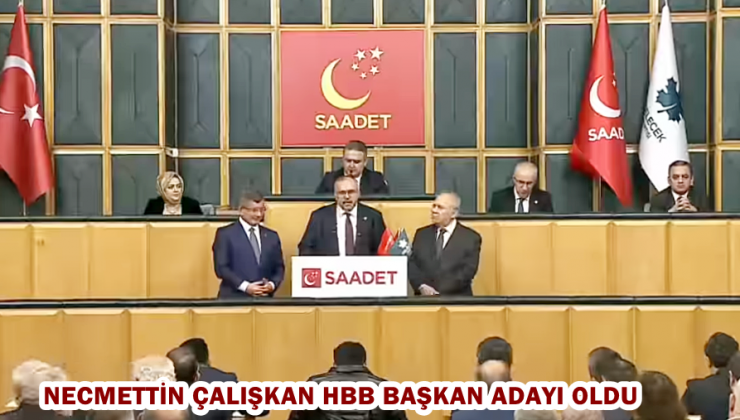 NECMETTİN ÇALIŞKAN HBB BAŞKAN ADAYI OLDU